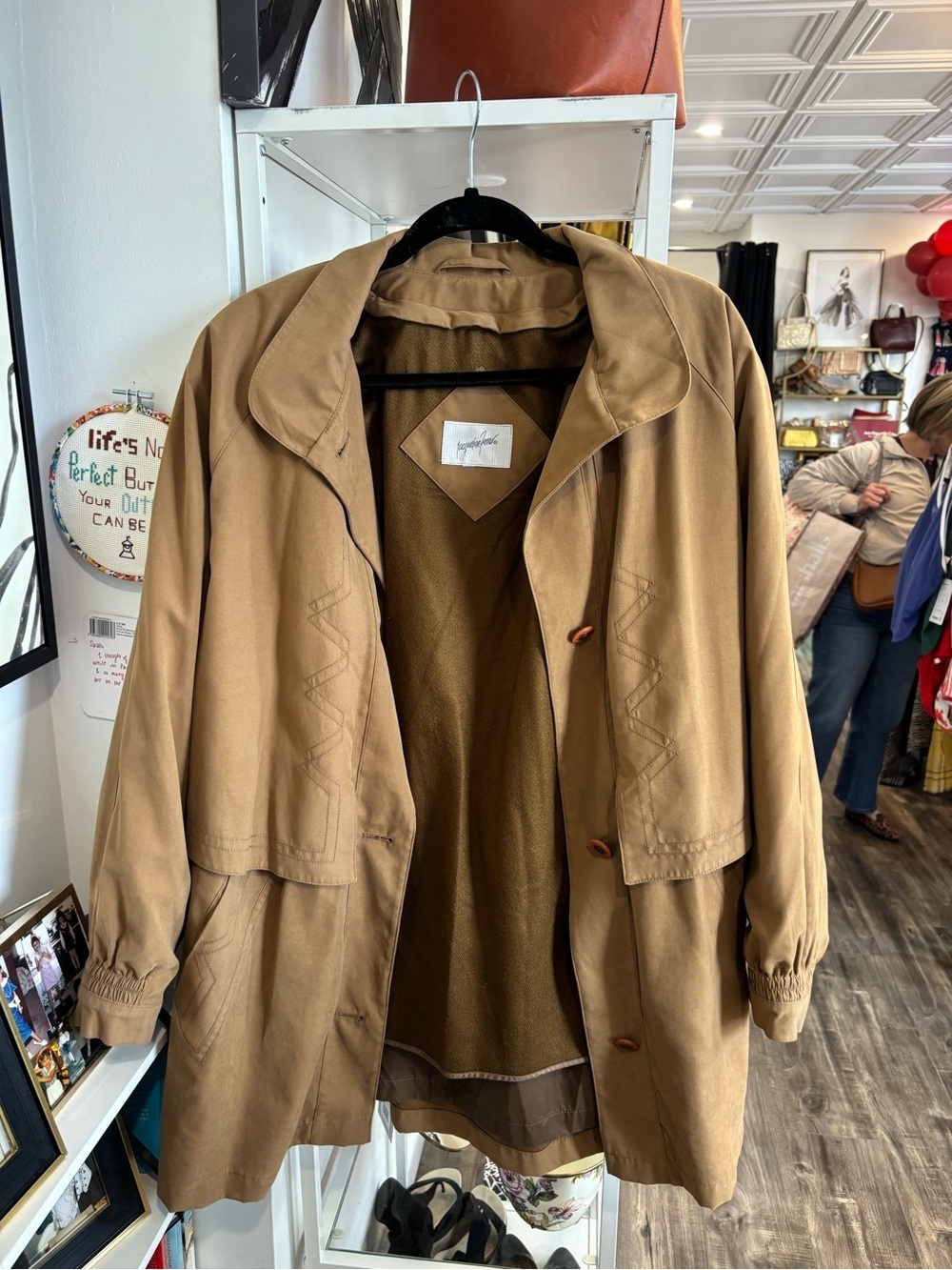 Jacqueline Ferrar vintage Tan Women's Coat